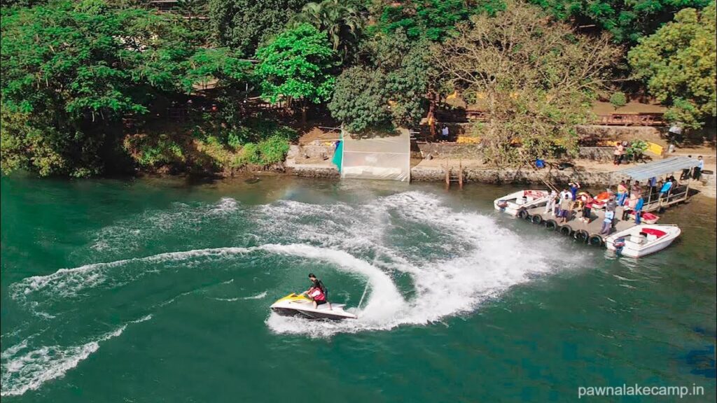 Boating at pawna lake