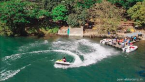 Boating at pawna lake