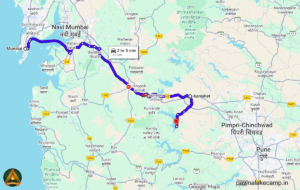 How to reach Pawna Lake Camping