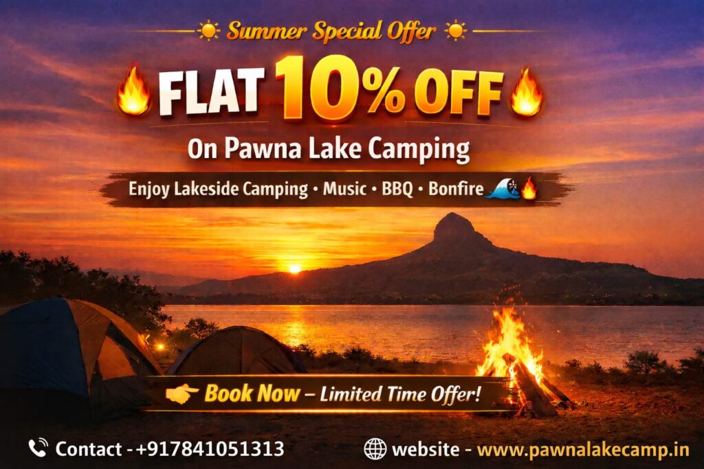 Pawna Lake Camping Summer